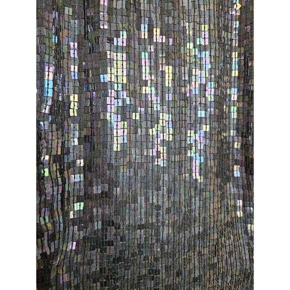 Mark & John by Gopal NWT Sleeveless Sequin Shift Coctail Mini Dress Size 12 - Picture 3 of 11